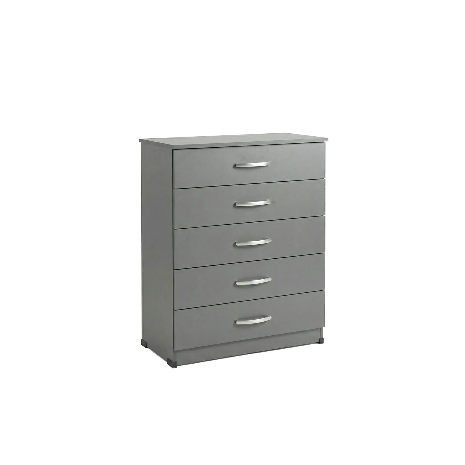 5-Drawer Chest - Grey