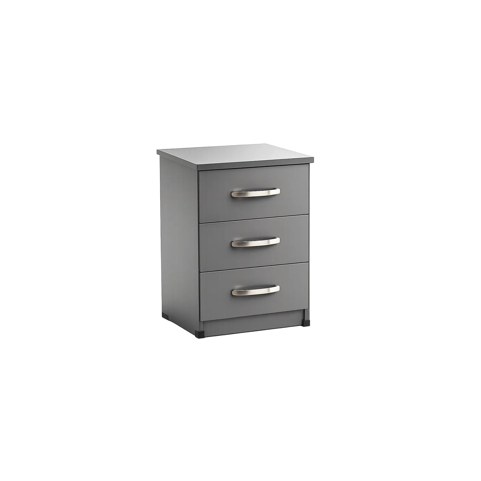 Bedside Cabinet - Grey