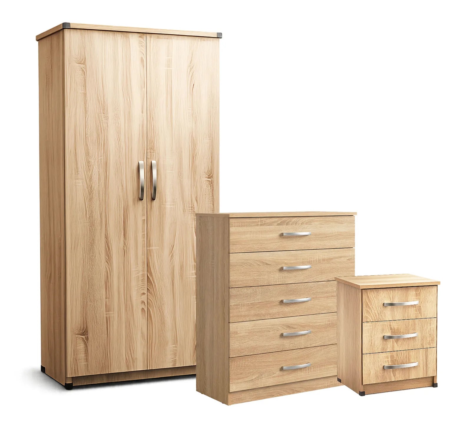 Bedroom Set - Oak, Lady, without mirror