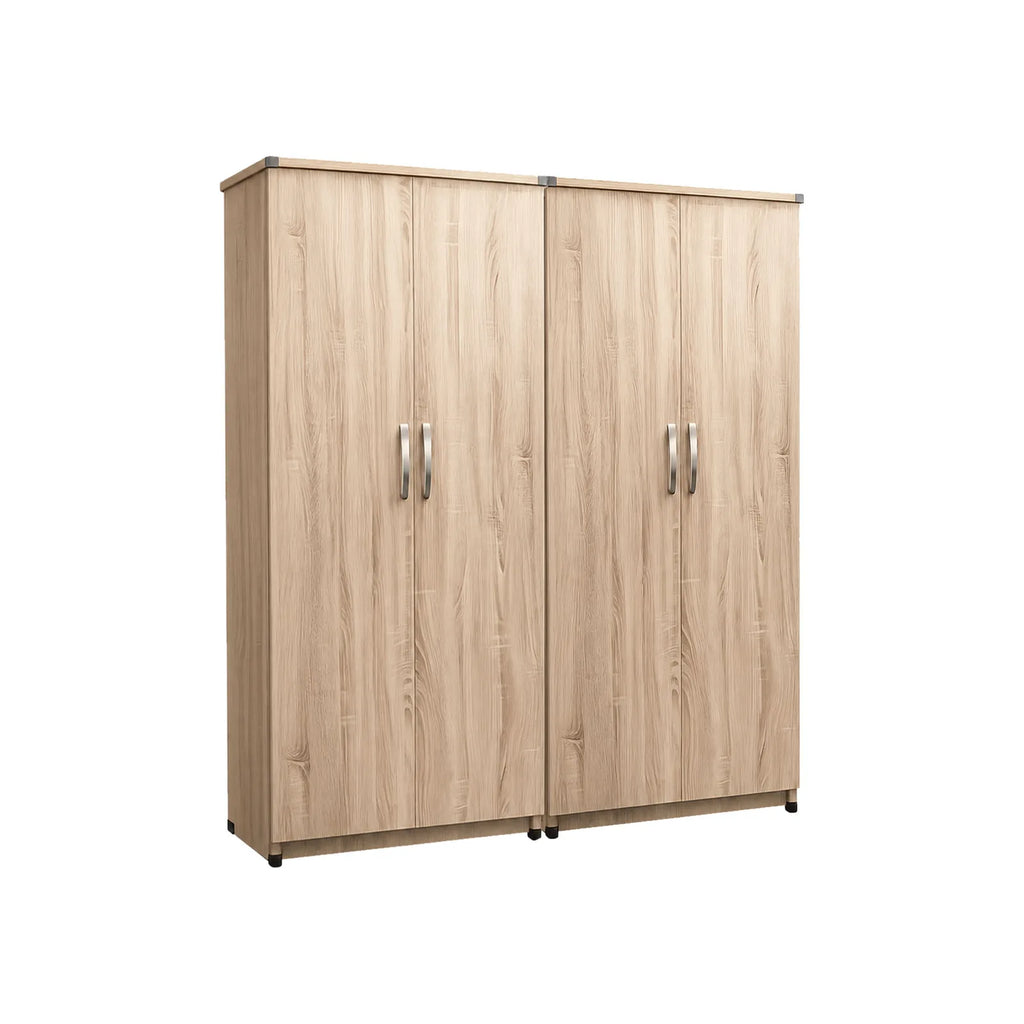 Double Lady Wardrobe - Oak, without mirror