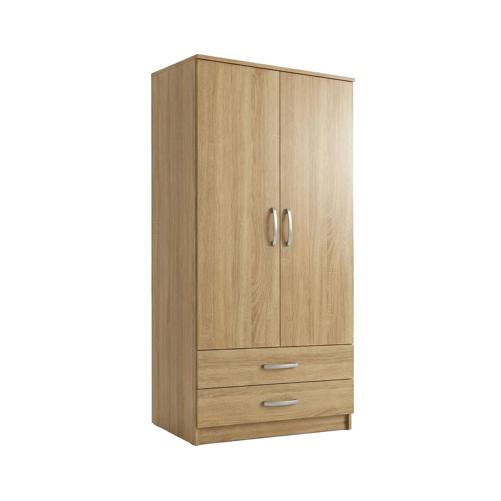 Gents Wardrobe - Oak, without mirror
