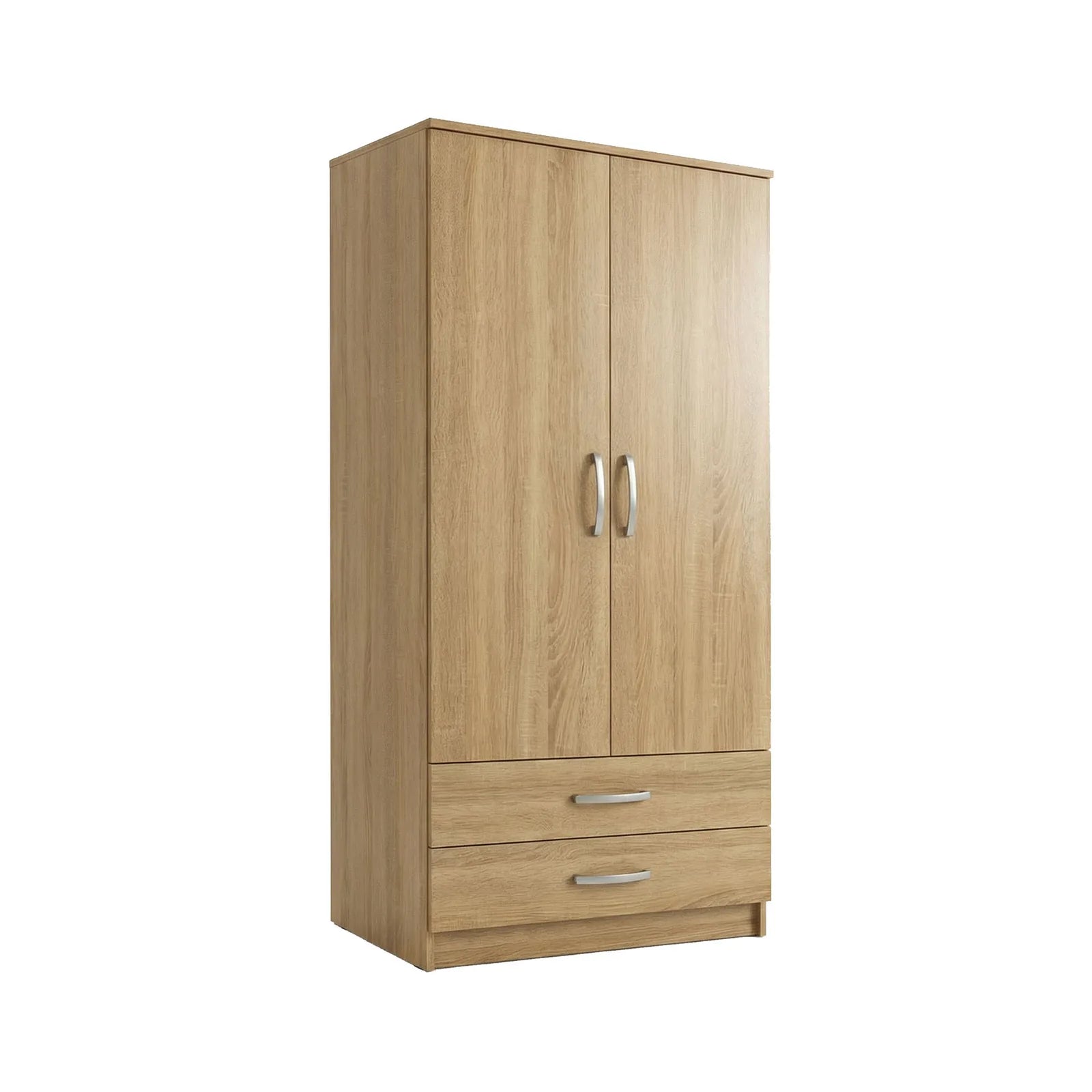 Gents Wardrobe - Oak, without mirror