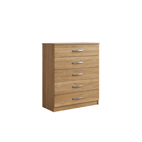 5-Drawer Chest - Oak