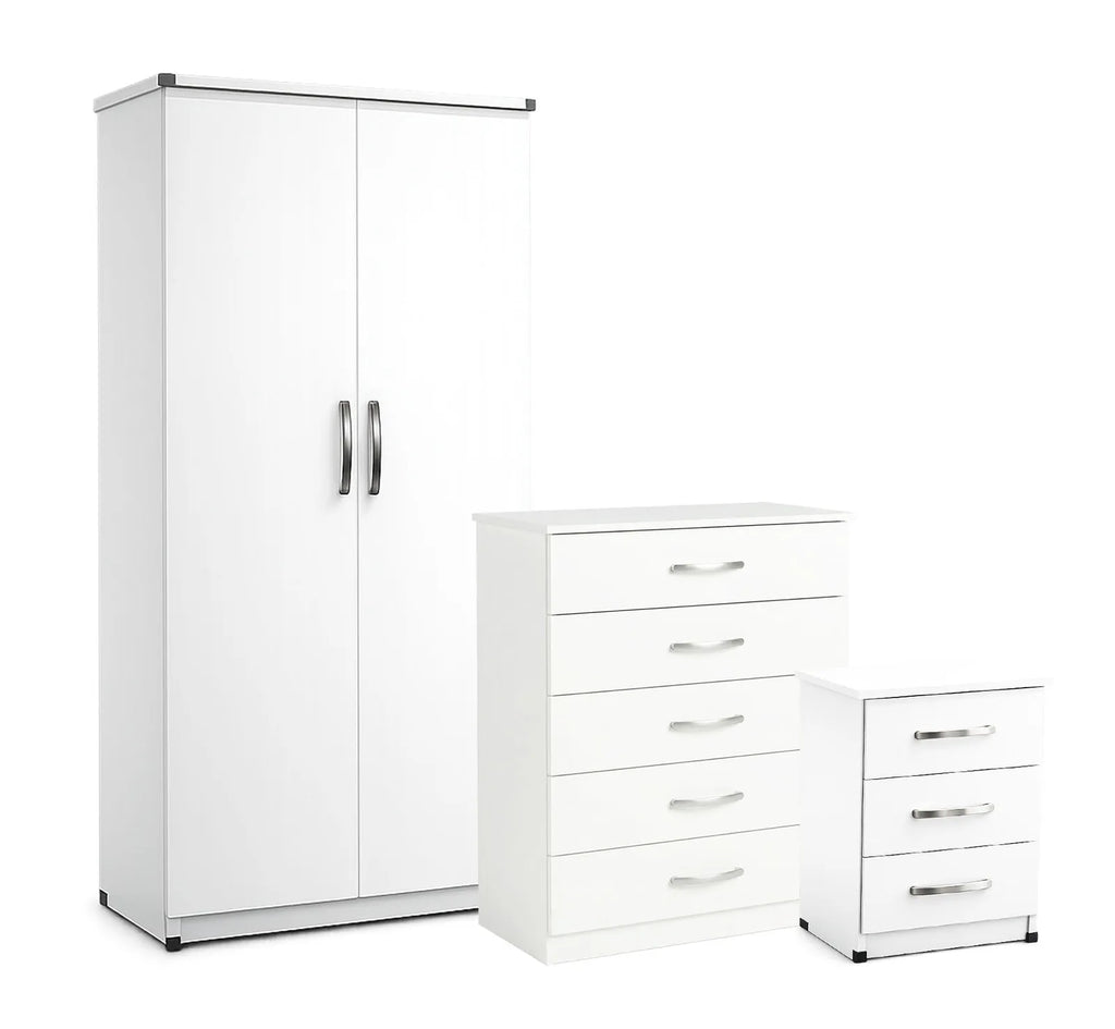 Bedroom Set - White, Lady, without mirror