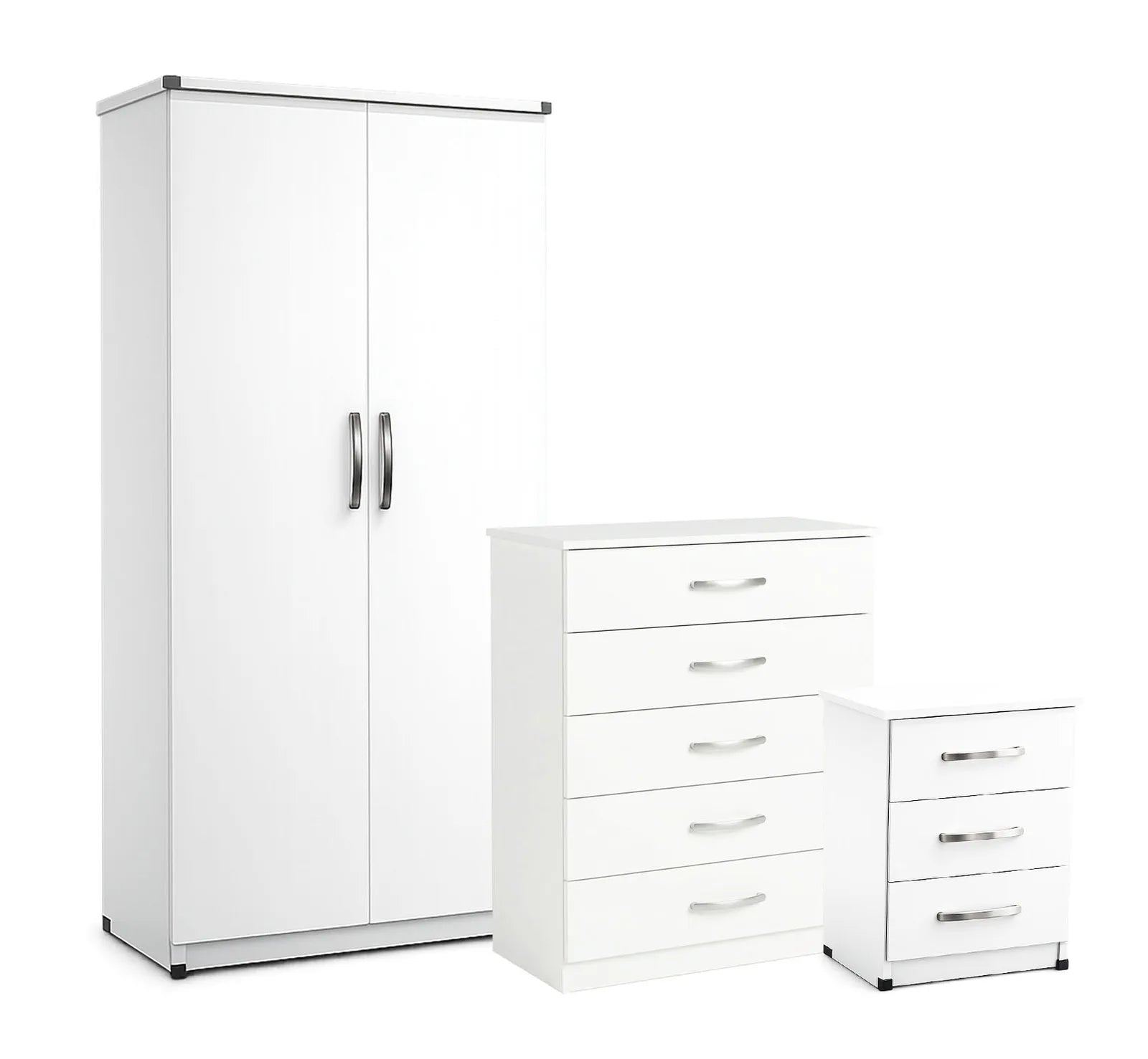 Bedroom Set - White, Lady, without mirror